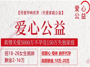 响水捐卵助孕生子 爱心志愿者招募